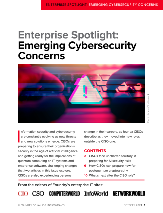 Download the Emerging Cybersecurity Issues Enterprise Spotlight